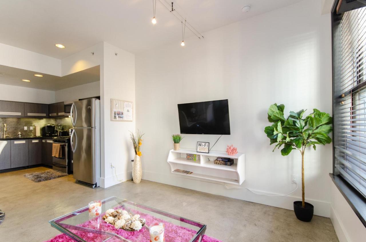 Modern Loft With Rooftop Lounge In Dtla Daire Los Angeles Dış mekan fotoğraf